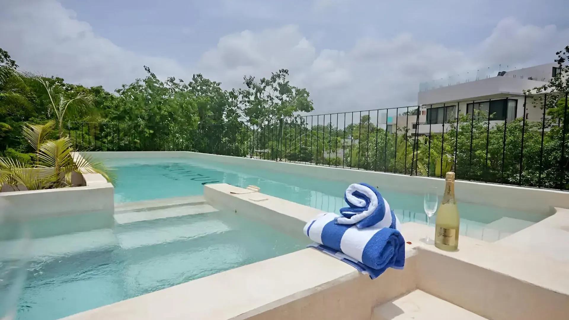 Departamento Amplio Con Balcon Y Mini Alberca Privada Apartment Tulum 0*,
